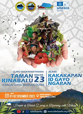 23rd Anniversary of the declaration of Kinabalu Park as a World Heritage Park